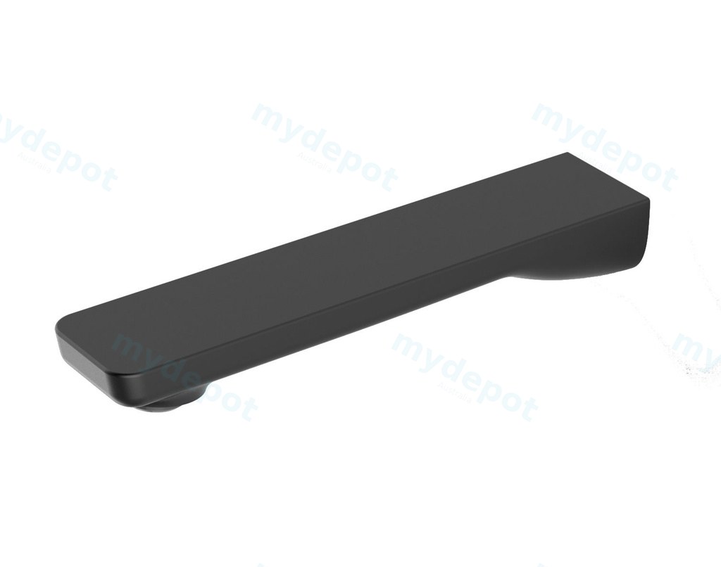 [41113] Ivano Black Bathtub/Basin Wall Spout