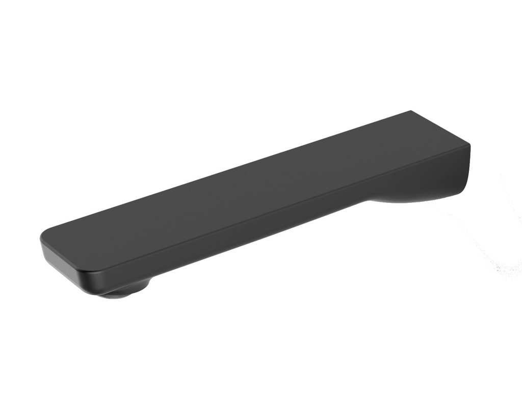 [41113] Ivano Black Bathtub/Basin Wall Spout