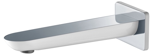 Kara Bath Spout(Chrome & White)
