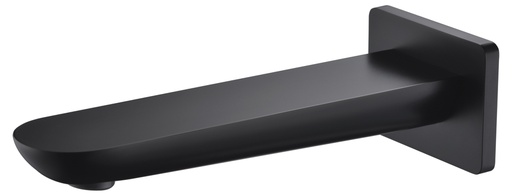 Kara Matt Black Bath Spout Lead Free