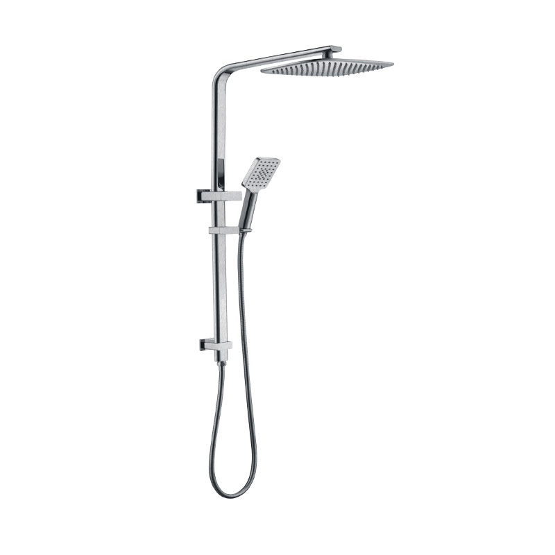 [55078] Kasten Brushed Nickel Sliding Rail With 3 Spray Function Hand Shower