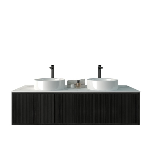 [93323/K155W-BO] Kiama 1490Lx496Dx380Hmm Bottega Oak 2S/DW 1M/DR Wall Hung Vanity