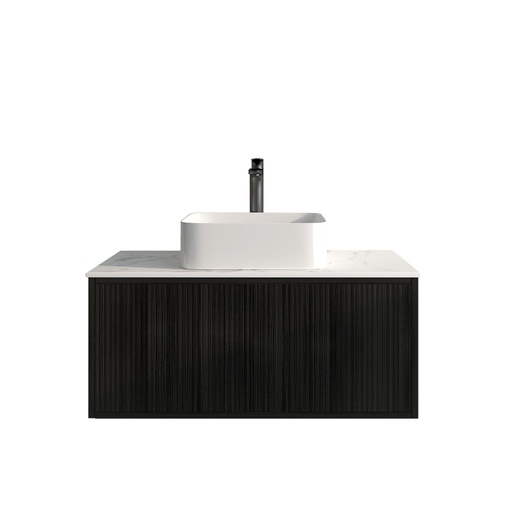 [93326/K939LW-BO] Kiama Slim 890Lx386Dx380Hmm Bottega Oak 1L/DW 1R/DR Narrow Wall Hung Vanity