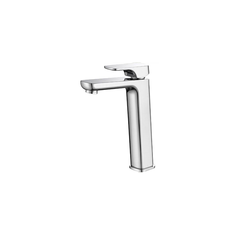 Kompakt Eckig Tower Chrome Basin Mixer