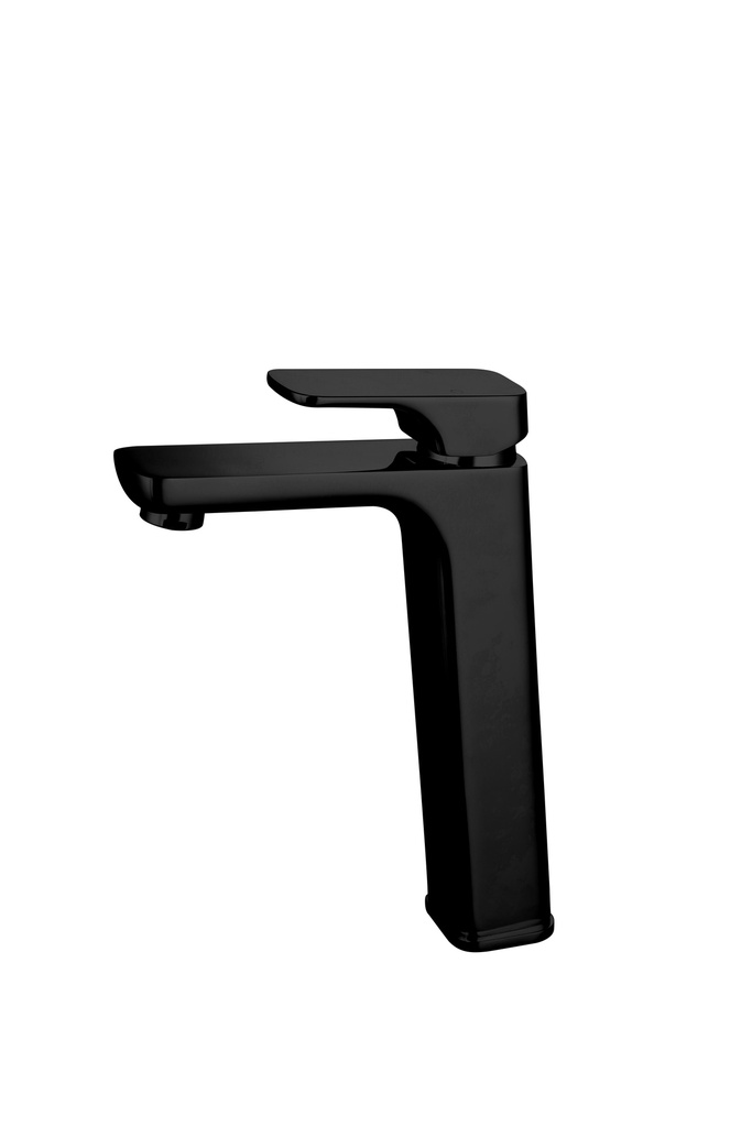 Kompakt Eckig Tower Matte Black Basin Mixer