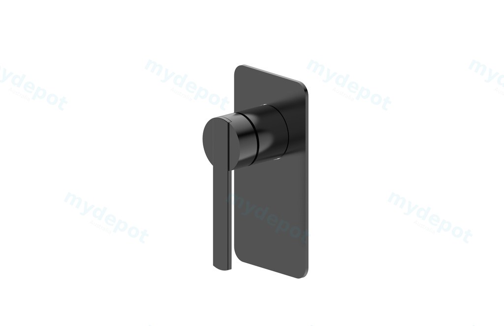 Licht Matte Black Shower Divertor Mixer