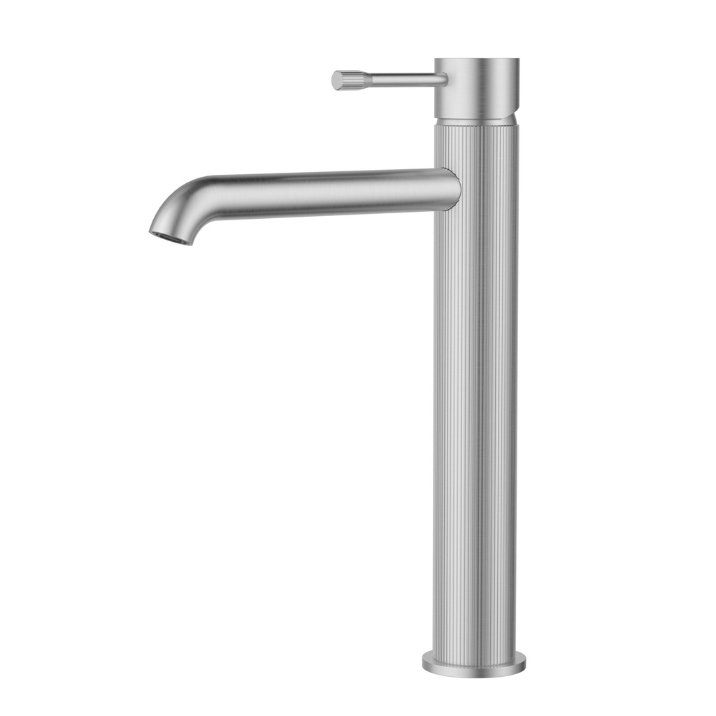 [44641] Linie High-Rise Basin Mixer Brushed Nickel
