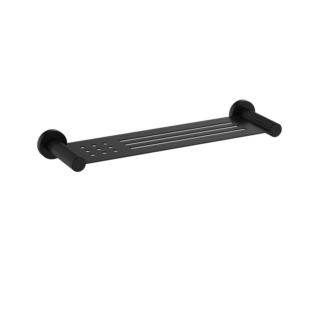 [44733] Linie Metal Shelf Matt Black
