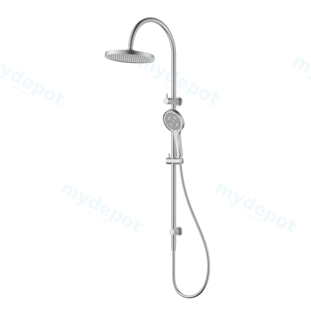 Linie Round Multi-Function Shower Set 255mm Brushed Nickel