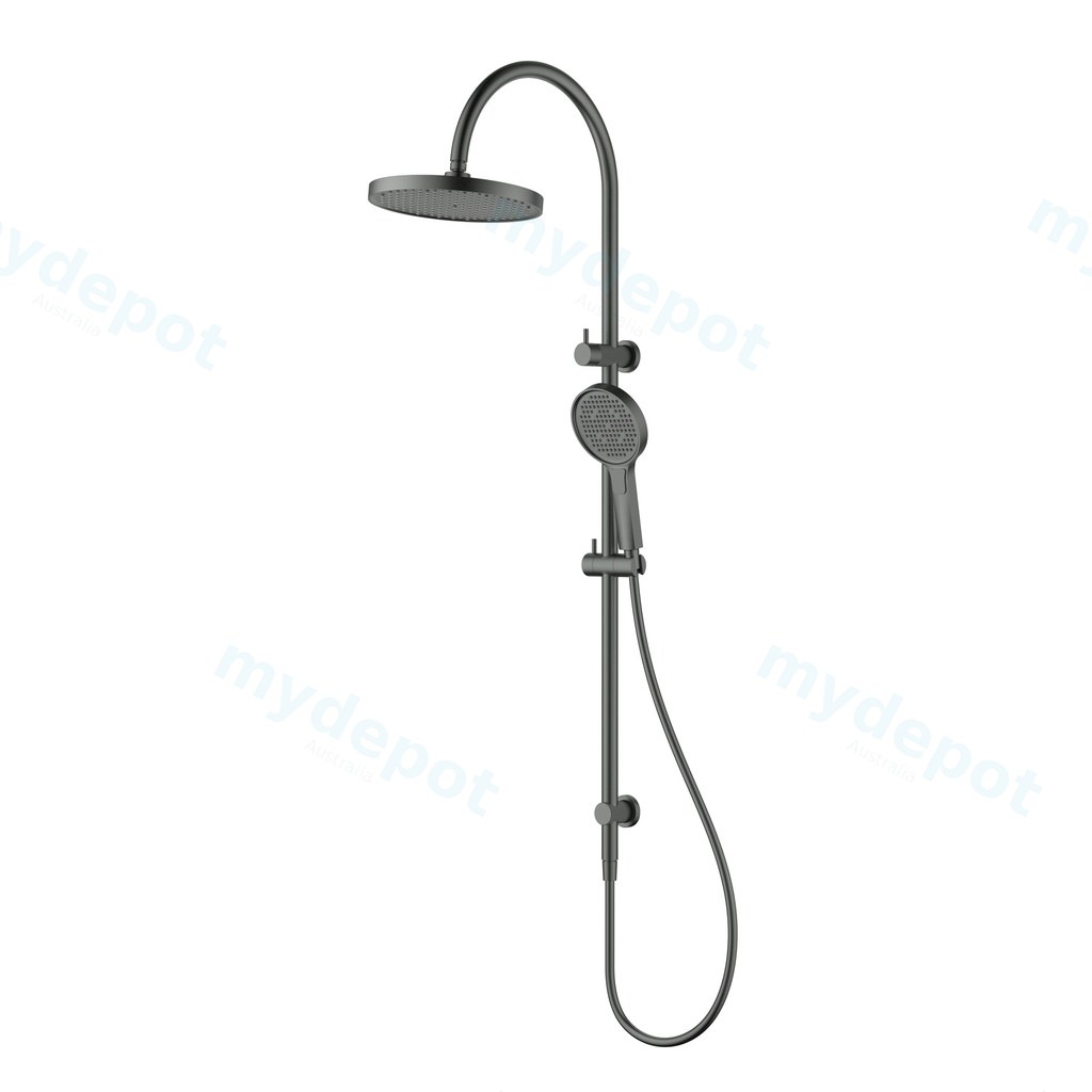Linie Round Multi-Function Shower Set 255mm Gunmetal
