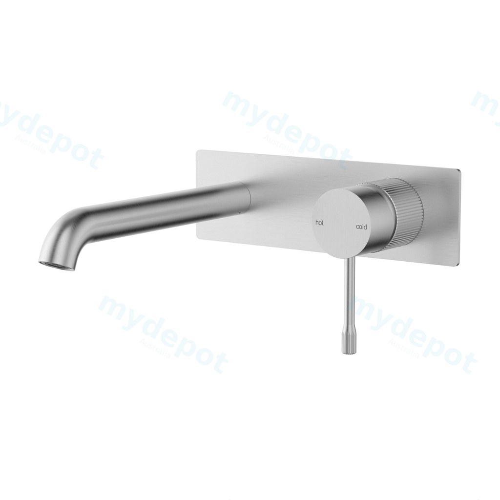 [44646] Linie Wall Basin Mixer Trim Kit Brushed Nickel