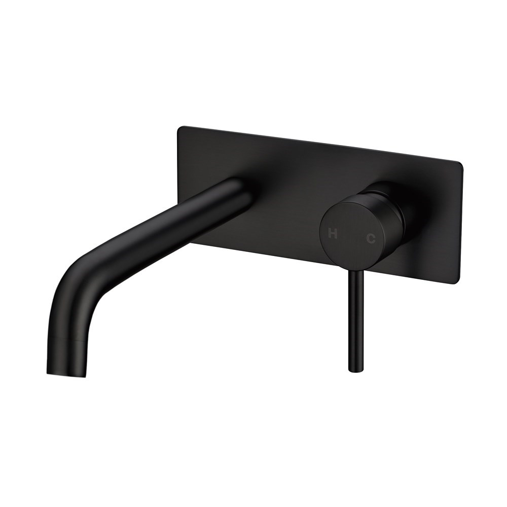Lucid Pin Black Spout Mixer