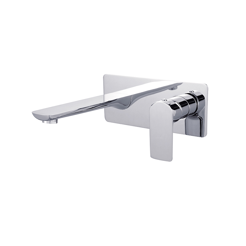 [55314] Luxus Bath/Basin Mixer With Spout Chrome Trim Kit