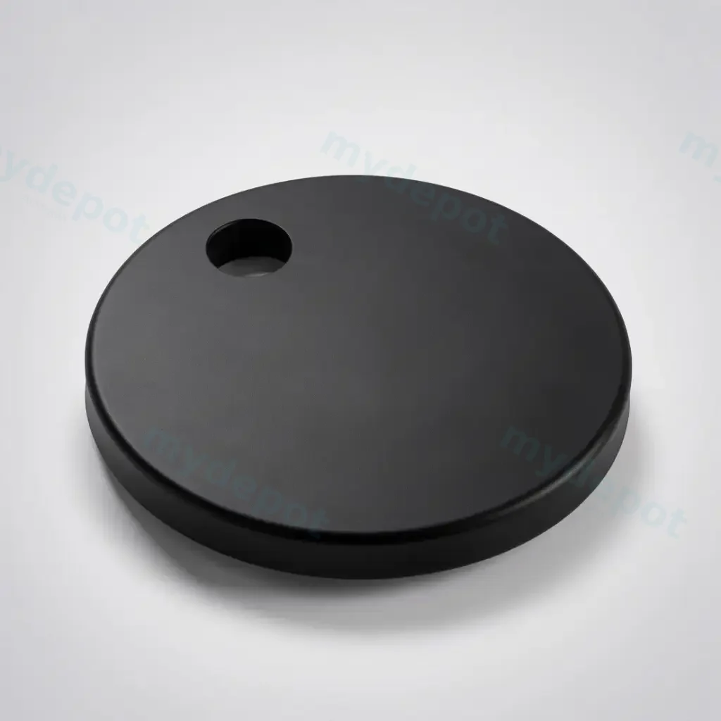 [56255] Matte Black Seat Cover Plate In Pair