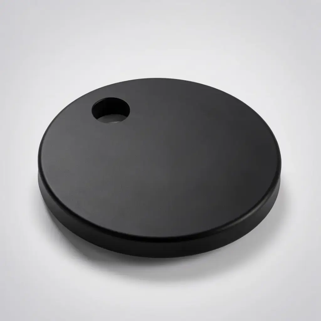 Matte Black Seat Cover Plate In Pair