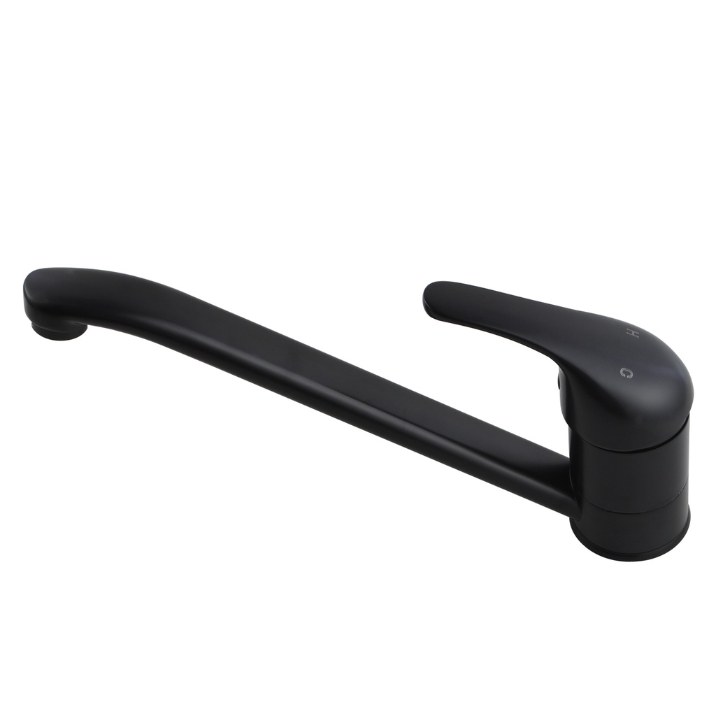 Matte Black Standard Kitchen Mixer Tap