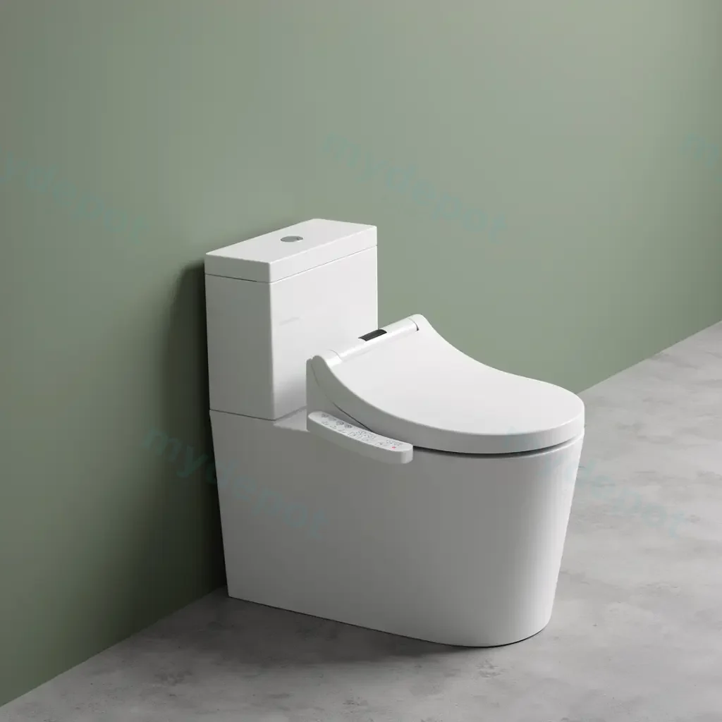 [71004/TSC-1] Nana Smart Toilet Seat Cover Wash & Dry Electric Bidet Toilet Seat (Hygeinec product not refundable if box opened)