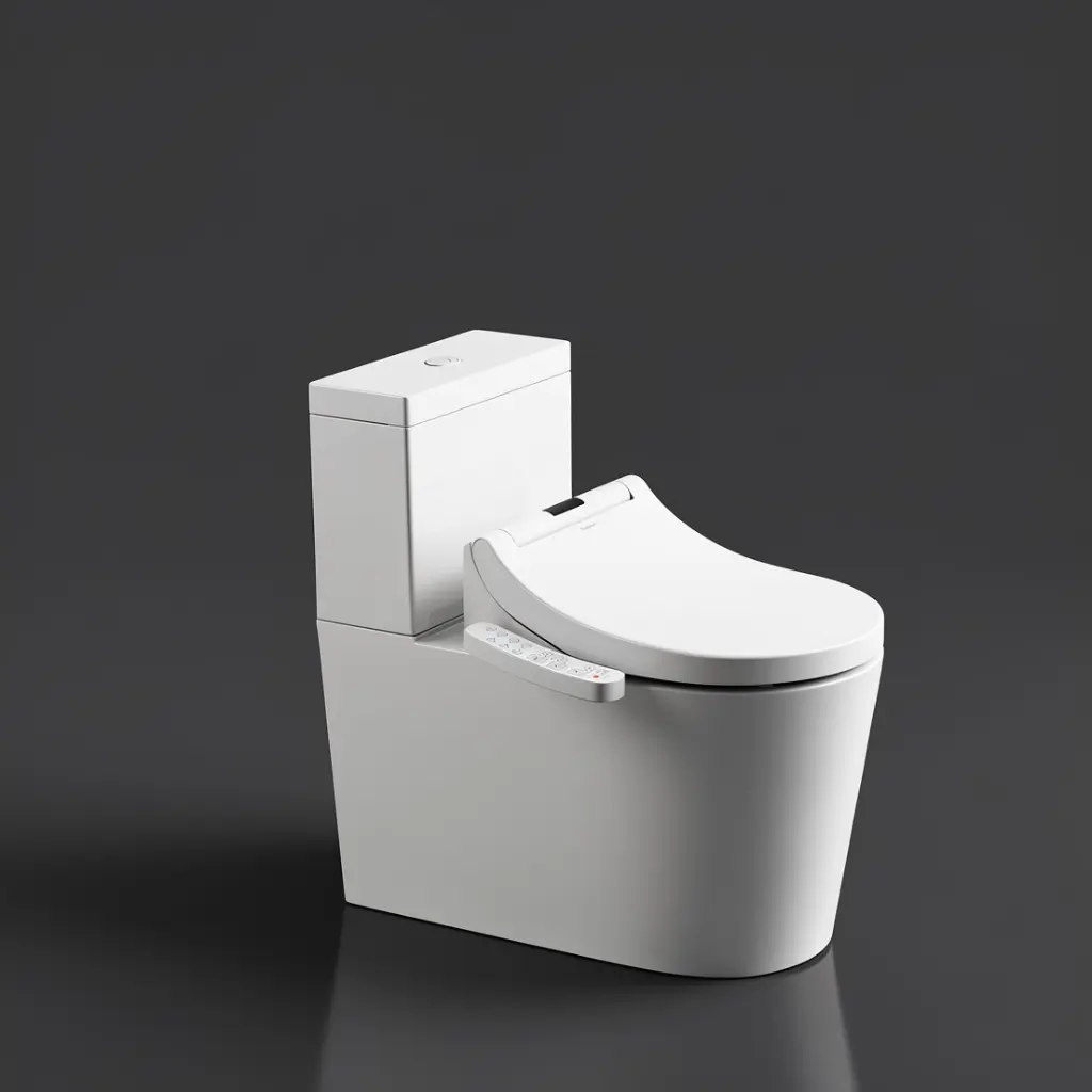 Nana Smart Toilet Seat Cover Wash & Dry Electric Bidet Toilet Seat (Hygeinec product not refundable if box opened)