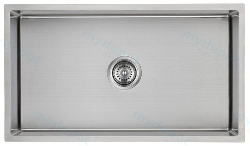 [43020] New Cora Above / Undermount Sink 760 x 440 x 200mm(304 Stainless Steel)