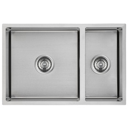 [44606] New Cora One And Half Bowls Above/Undermout Sink 540mm,93 Degree