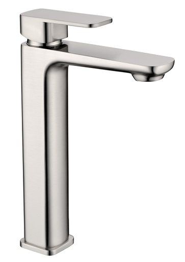 [44098] Nova High Rise Basin Mixer Brushed Nickel