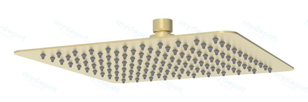 [44398] Nova Square Overhead Shower 250mm,Brushed Gold