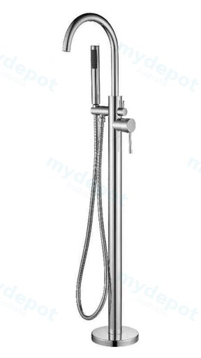 [44424] Otus Free Standing bath mixer with hand shower Chrome