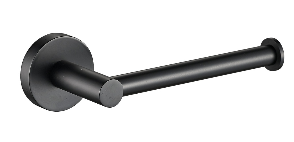 Otus L-Shaped Toilet Roll Holder(Matt Black)