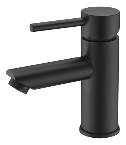 Otus Pin Handle Basin Mixer Matt Black Lead Free
