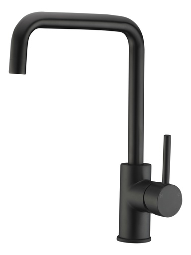 Otus Pin Handle Sink Mixer Matt Black Lead Free