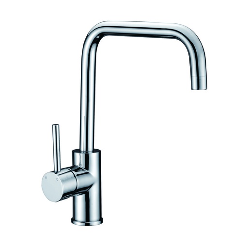 Otus Pin Handle Squareneck Sink Mixer Chrome Lead Free