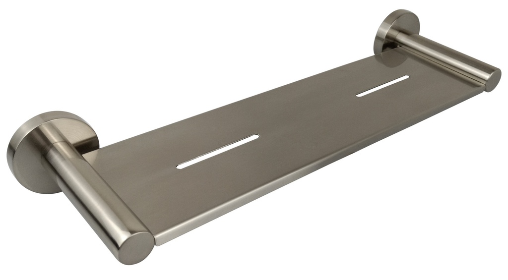 Otus Round Metal Shelf(Brushed Nickel)