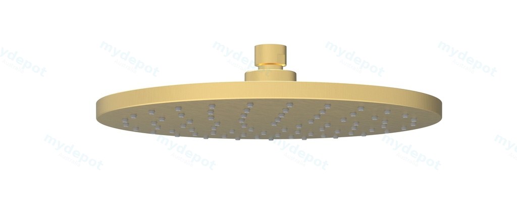[44437] Otus Round Overhead Shower 250mm Brushed Gold