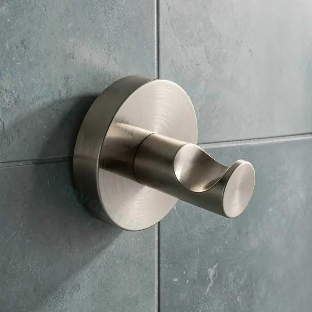 [43666] Otus Round Robe Hook(Brushed Nickel)