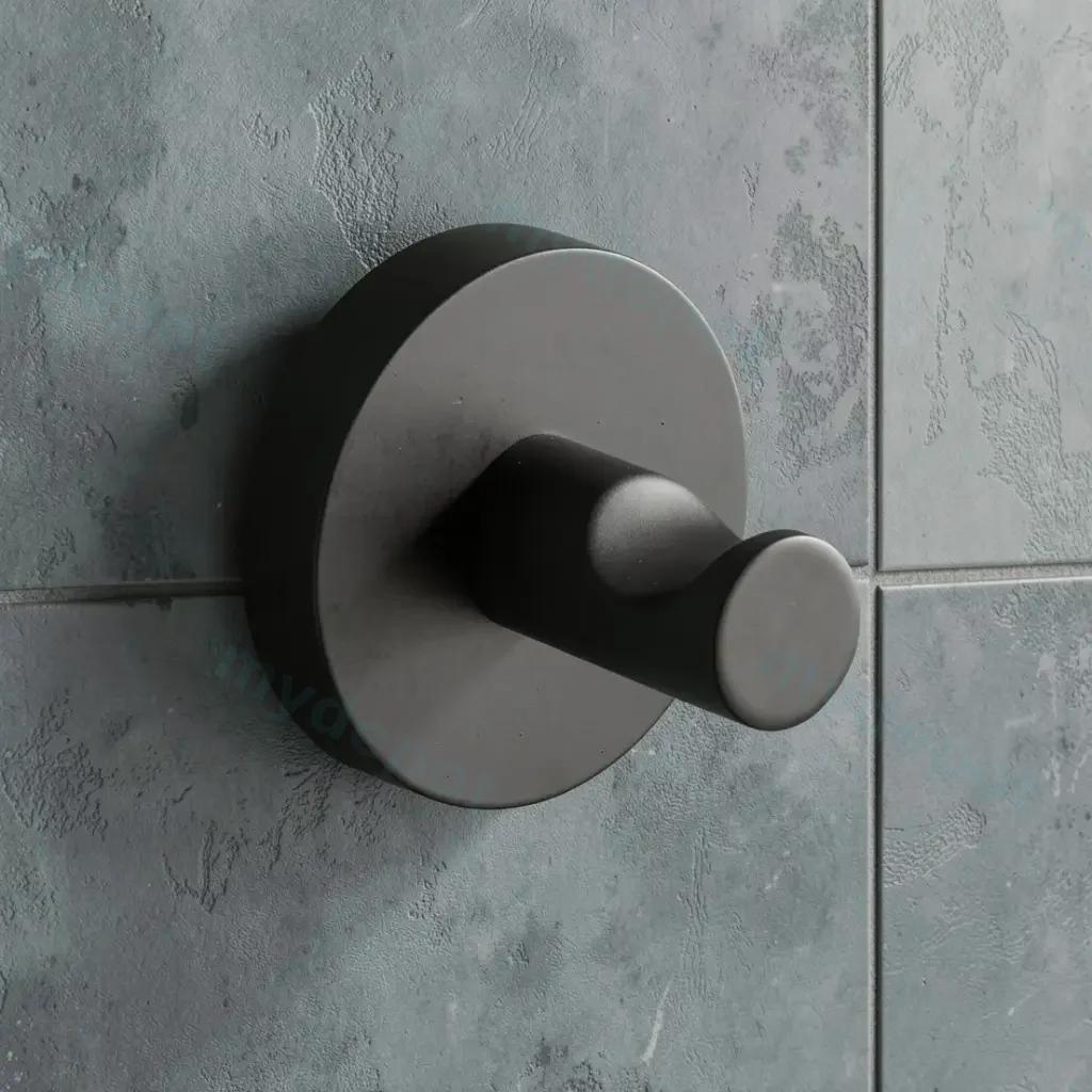 [43667] Otus Round Robe Hook(Gunmetal)