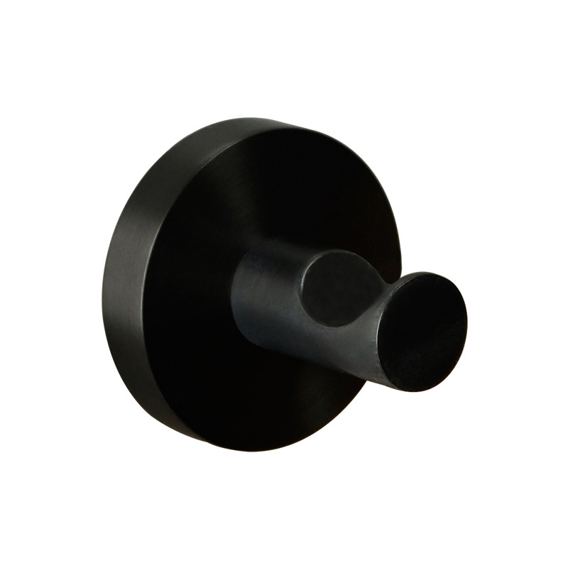 Otus Round Robe Hook(Matt Black)