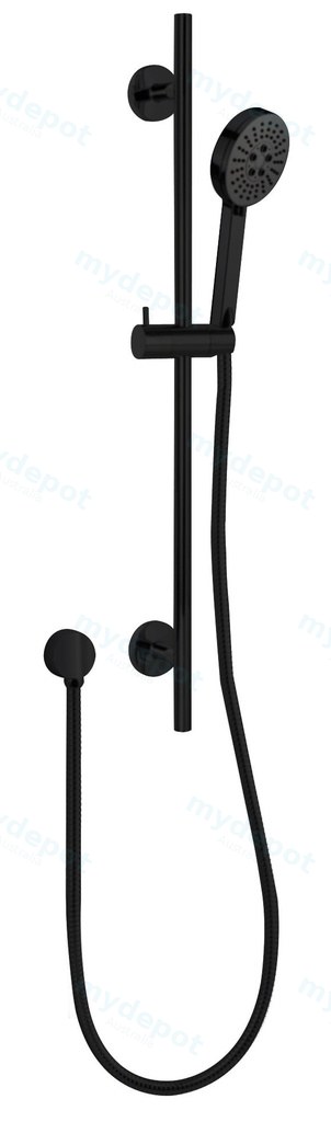 [44076] Otus Sliding rail shower set(Matt Black)