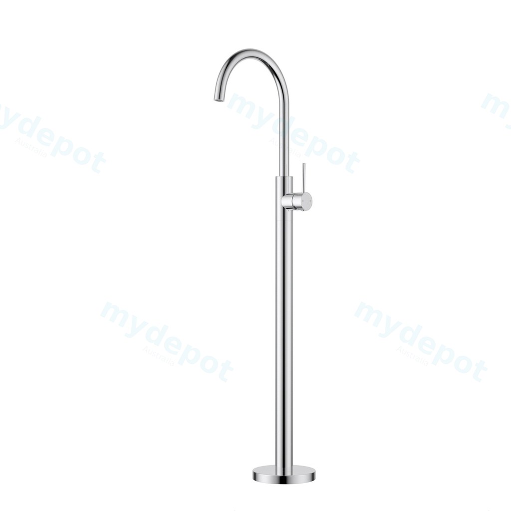[44962] Otus Slimline  FreeStanding Bath Mixer Chrome