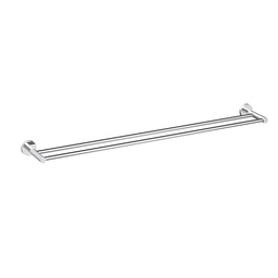 [44503] Otus Slimline Double Towel Rail 900mm Chrome