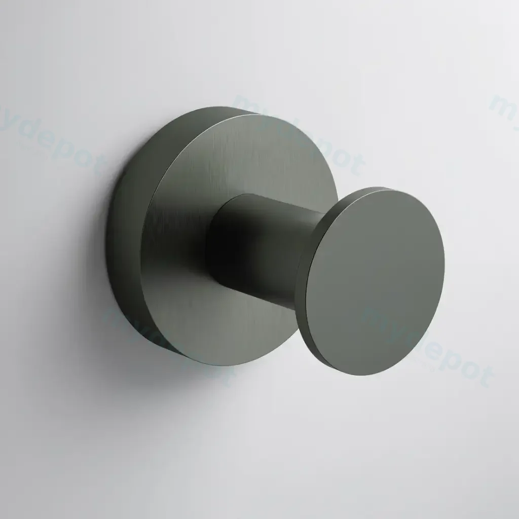 [44541] Otus Slimline Robe Hook Gun Metal