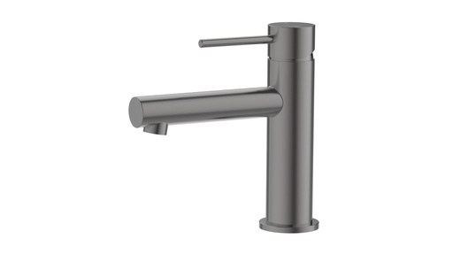 Otus Slimline SS Basin Mixer in Gun Metal