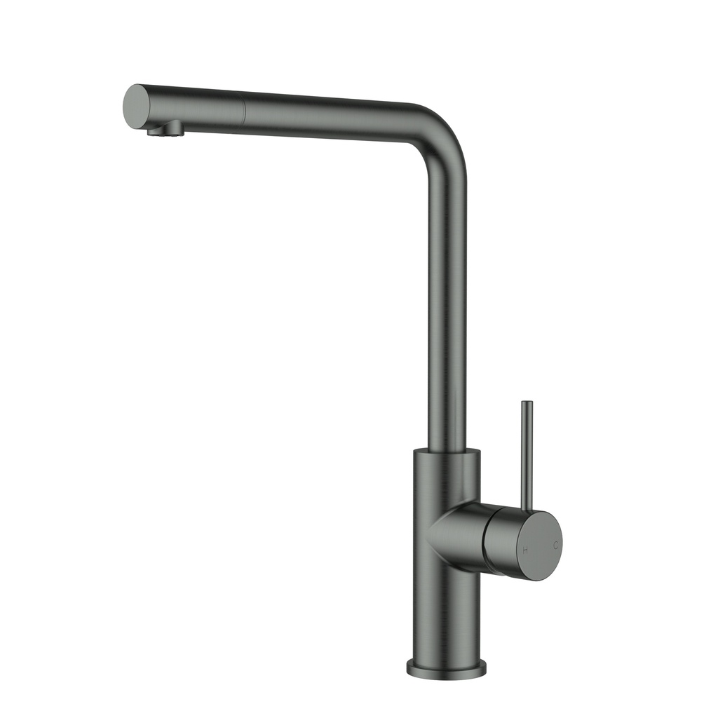 Otus Slimline SS Pull-Out Sink Mixer Gun Metal