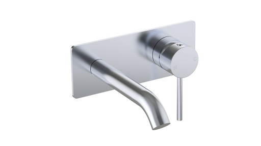Otus Slimline SS Wall Basin Mixer Trim Kits in Chrome