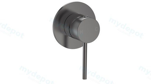 [44347] Otus Slimline SS Wall Mixer Trim Kits in Gun Metal