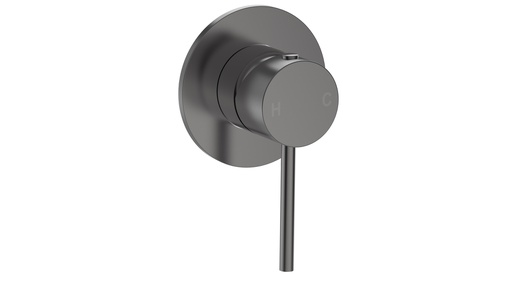 Otus Slimline SS Wall Mixer Trim Kits in Gun Metal