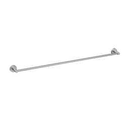 Otus Slimline Single Towel Rail 900mm Brushed Stainless Steel