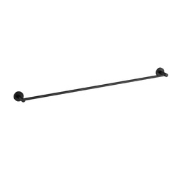 [44509] Otus Slimline Single Towel Rail 900mm Matt Black