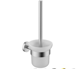 Otus Slimline Toilet Brush Holder Brushed Stainless Steel