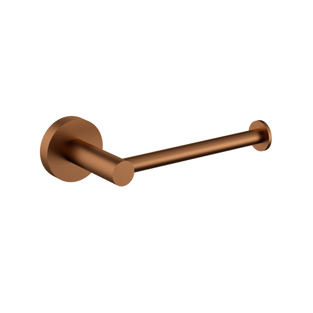 [44767] Otus Slimline Toilet Paper Holder Brushed Copper