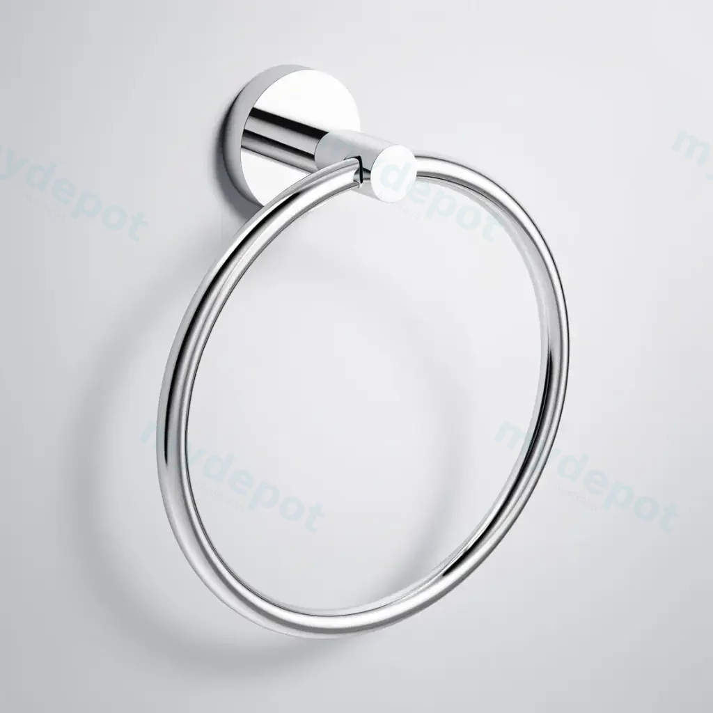 [44533] Otus Slimline Towel Ring Chrome